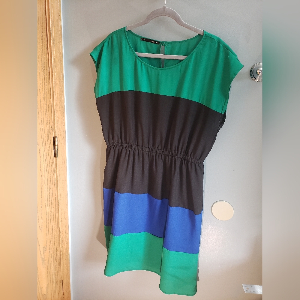 Colorblock Dress